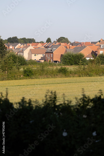 new build development in rural area of the UK