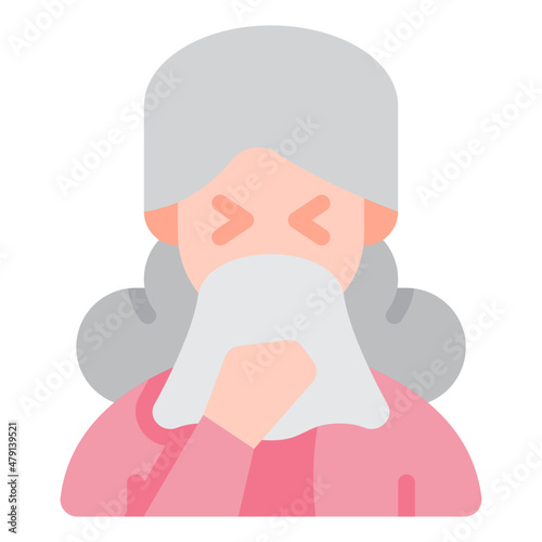 allergy flat icon