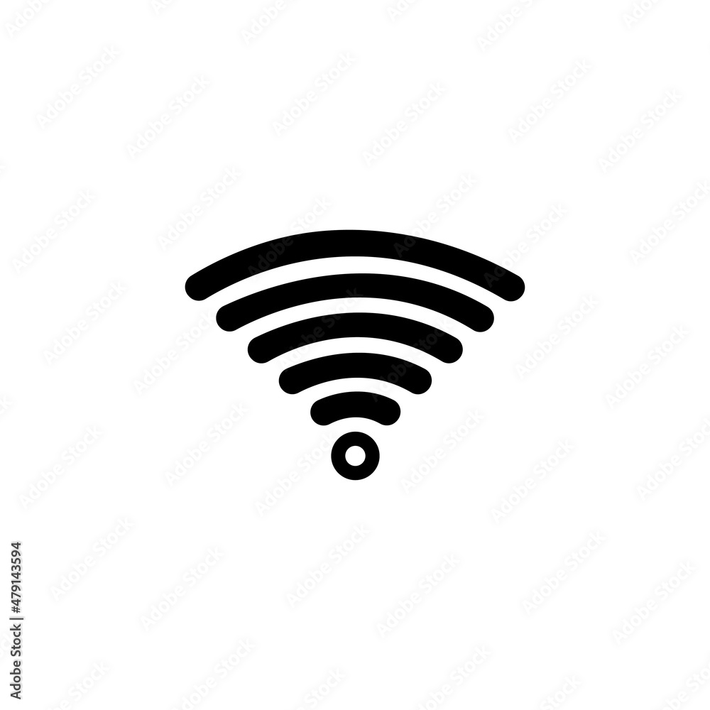 Wireless design logo template vector Wireless design logo template vector
