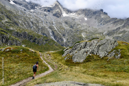 Alpes montagnes cimes enneigées