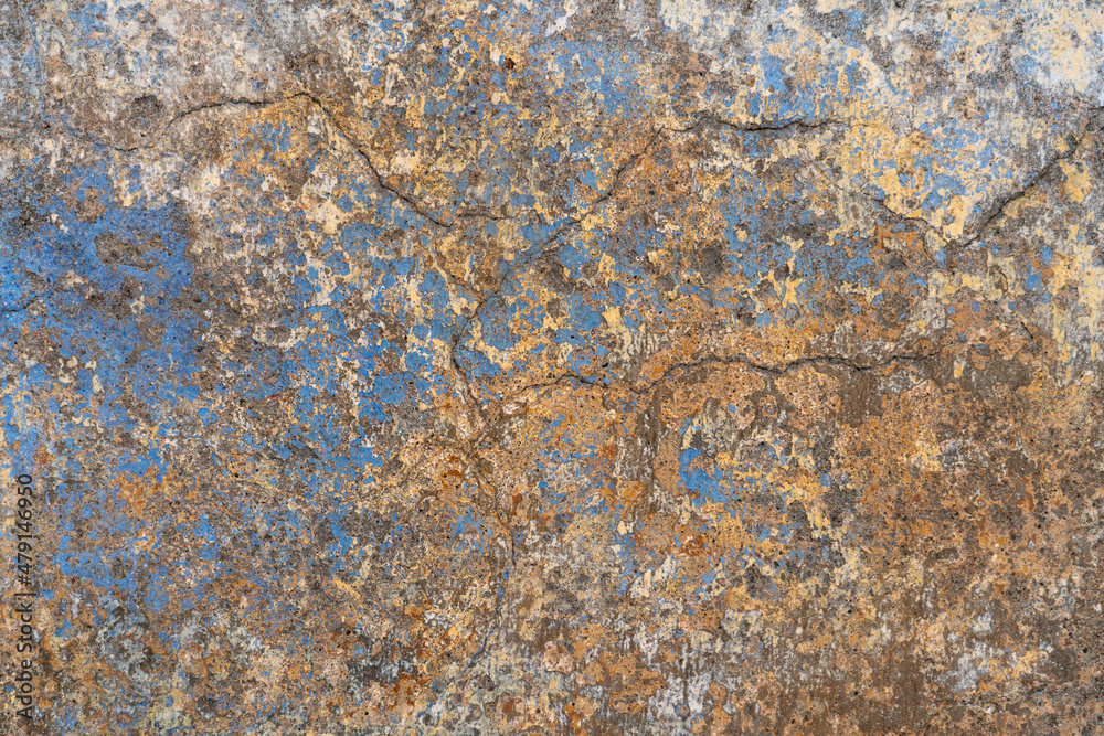 Old dirty plastered painted damaged wall texture Old dirty plastered painted damaged wall texture