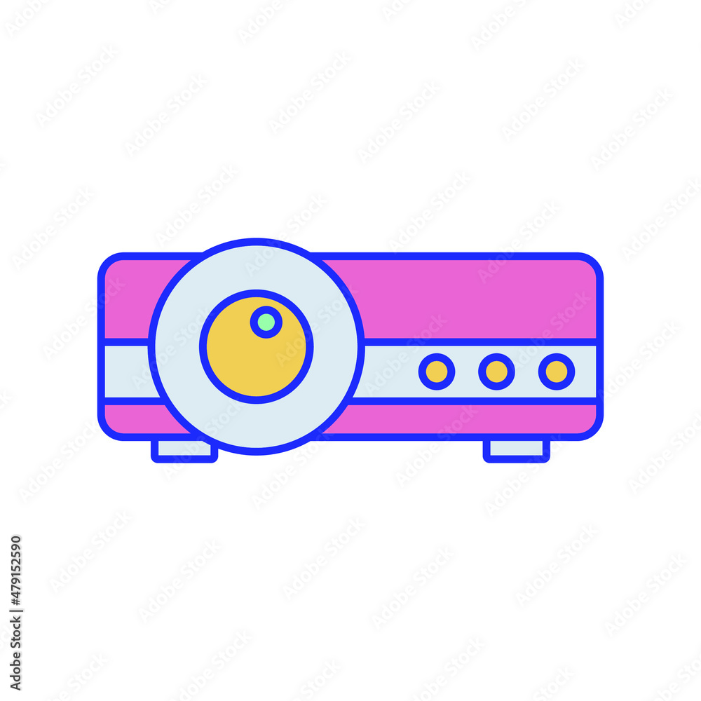 Projector Vector icon which is suitable for commercial work and easily modify or edit it
Projector Vector icon which is suitable for commercial work and easily modify or edit it