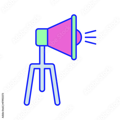 Megaphone Vector icon which is suitable for commercial work and easily modify or edit it