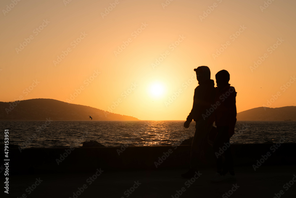 sunset sea sun beach istanbul city life sunset sea sun beach istanbul city life