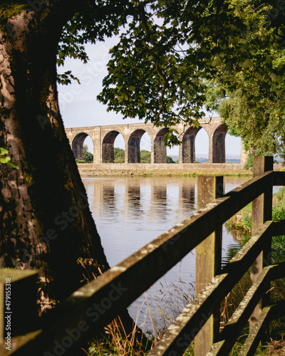 old bridge in the park