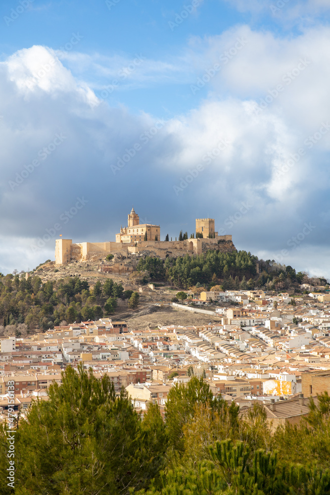 Alcala al real- beautiful old castle in Spain village