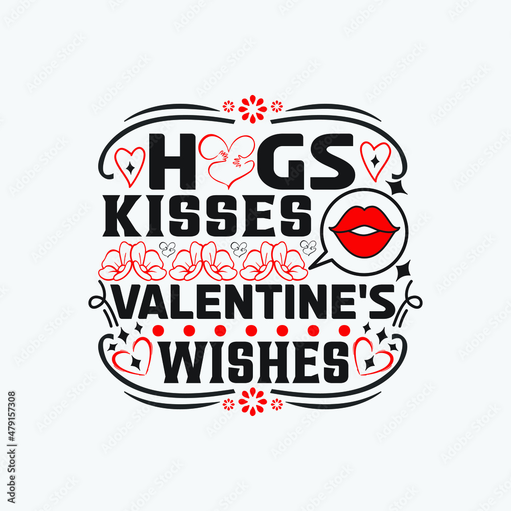 Hugs kisses valentine's wishes - valentines 14 february  celebrating day .
