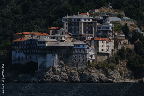 Mount Athos - Grigoriou monastery in Greece