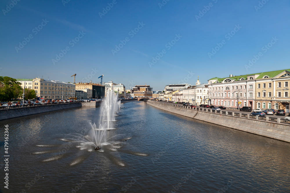 Fountain on the Moscow River