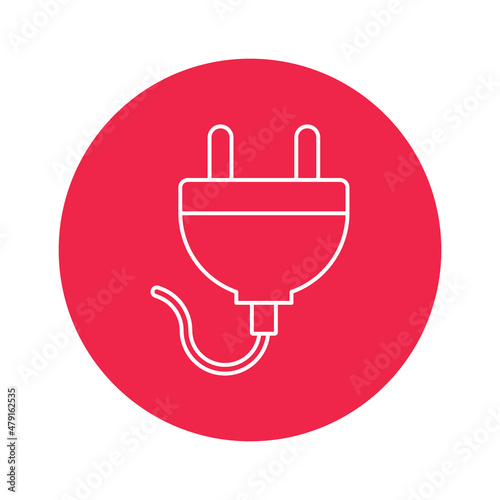 electric switch Vector icon which is suitable for commercial work and easily modify or edit it

