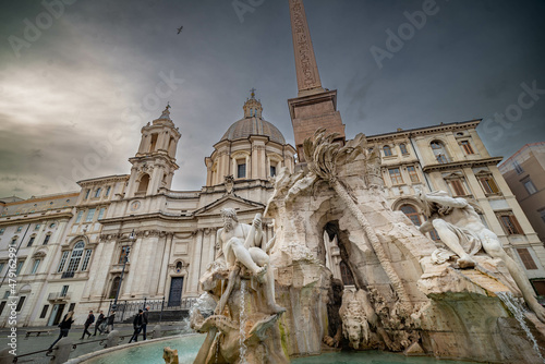 Ciudad europea de Roma en Italia cuna de la civilización 