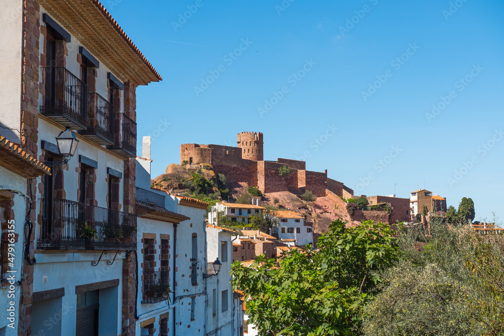 Beautiful and historical Village of Vilafames in Castellon province, Spain.