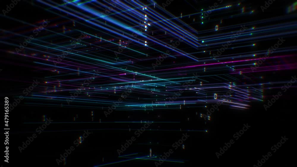 Digital Data Grid FHD background