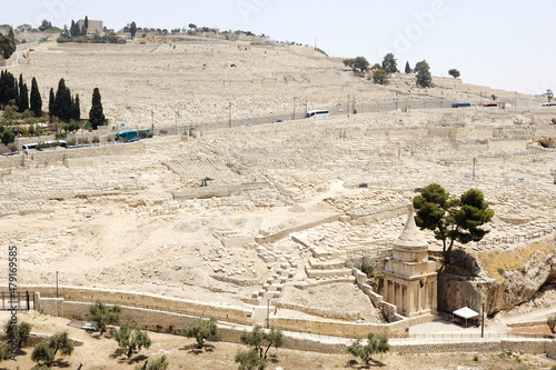 Kidron Valley and the Mount of Olives photo