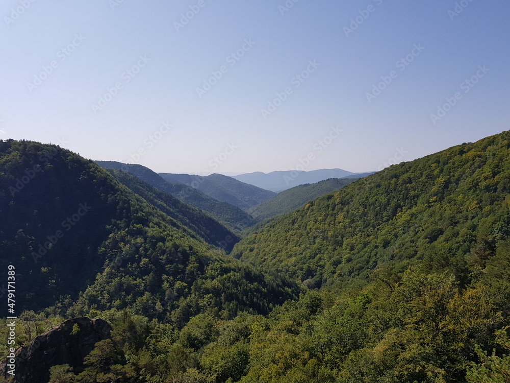 Panorama Cozia national park, Rumunia, Karpaty