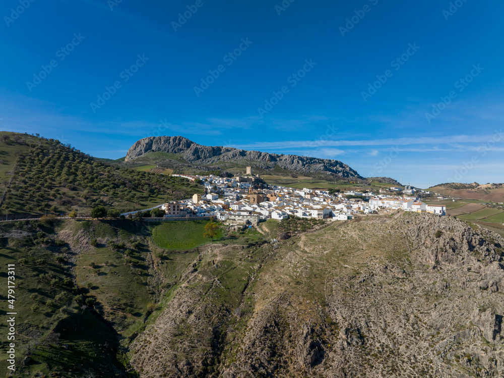 vistas del municipio rural de Cañete la Real en la provincia de Málaga, España vistas del municipio rural de Cañete la Real en la provincia de Málaga, España