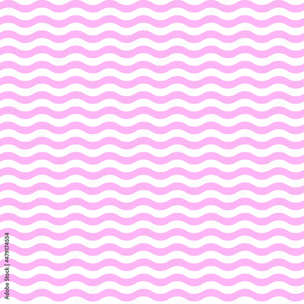 Vector pink waves pattern. Seamless pattern. Vector pink waves pattern. Seamless pattern.