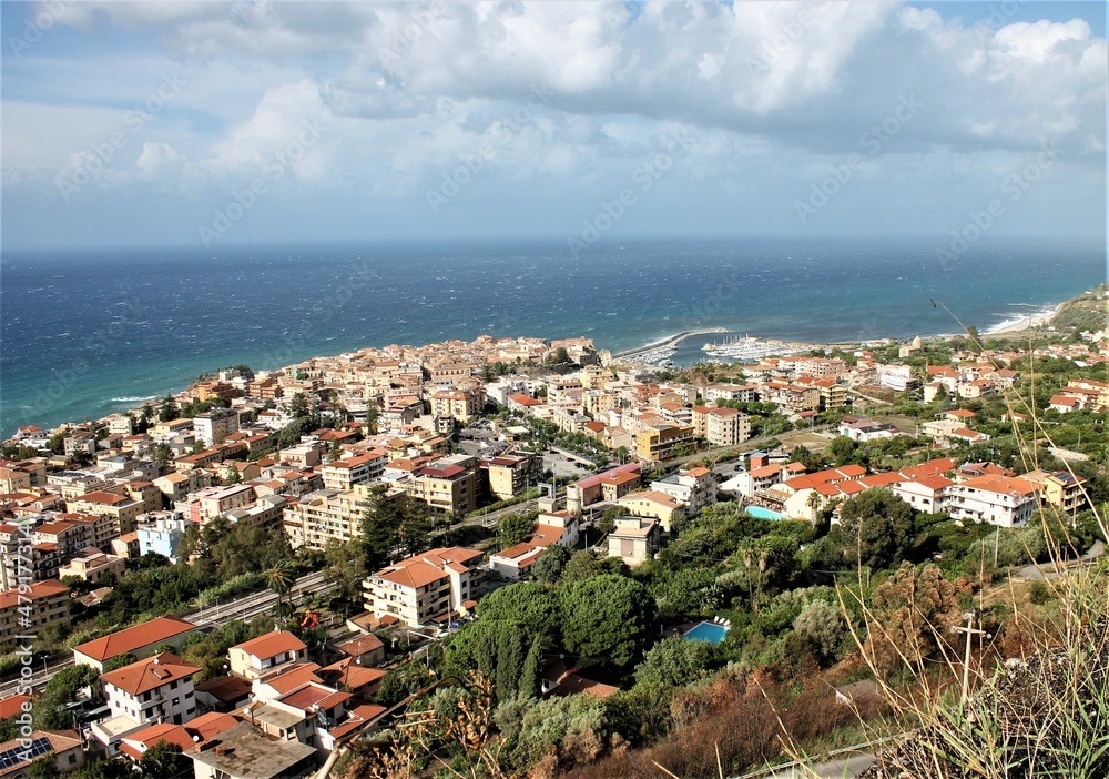 Panorama miasta Tropea