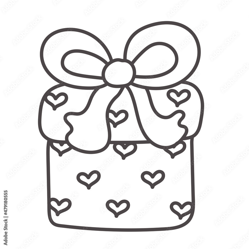 gift box with bow gift box with bow