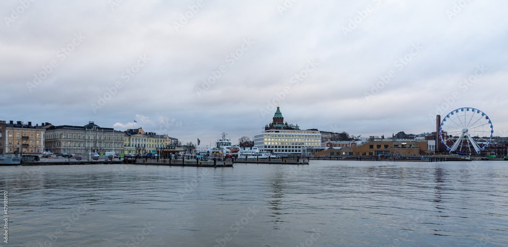 Views of the city of Helsinki