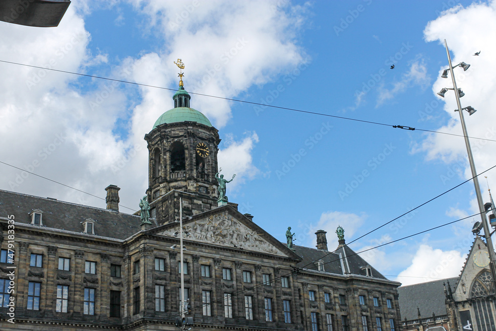Fototapeta premium amsterdam building
