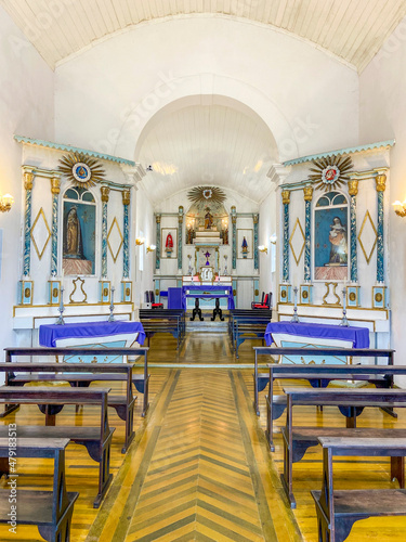 Interior Igreja de São Joaquim de Garopaba - Santa Catarina photo
