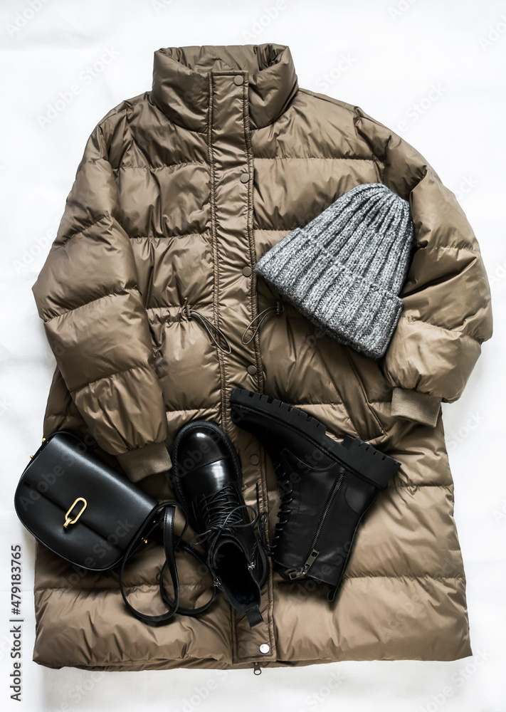 Set fashion deals leather jacket