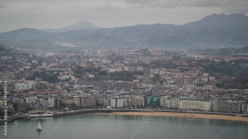 San Sebastián is a resort town on the Bay of Biscay in Spain’s mountainous Basque Country.