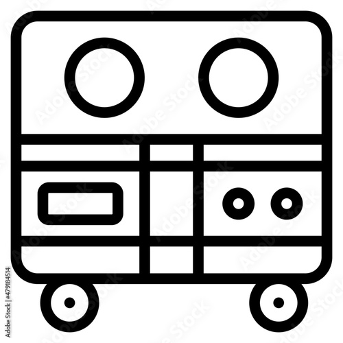 incubator outline icon