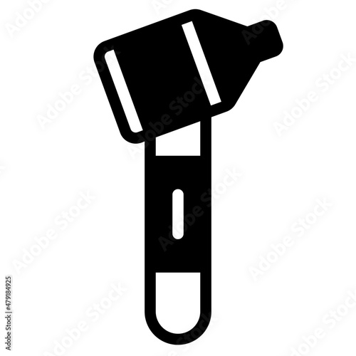 otoscope glyph icon