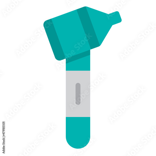 otoscope flat icon