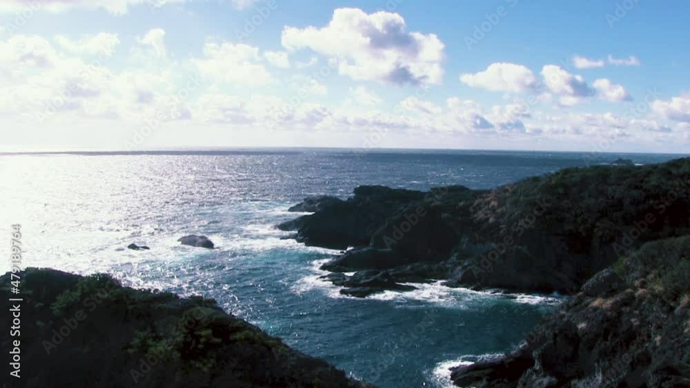 石廊崎から望む太平洋の風景 石廊崎から望む太平洋の風景