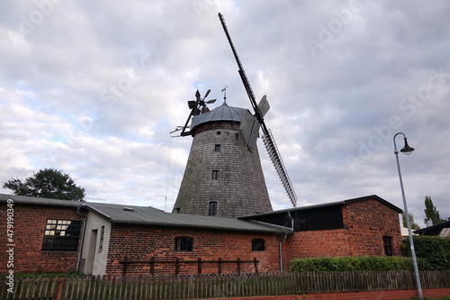 Windmühle bei Straupitz im Spreewasld photo