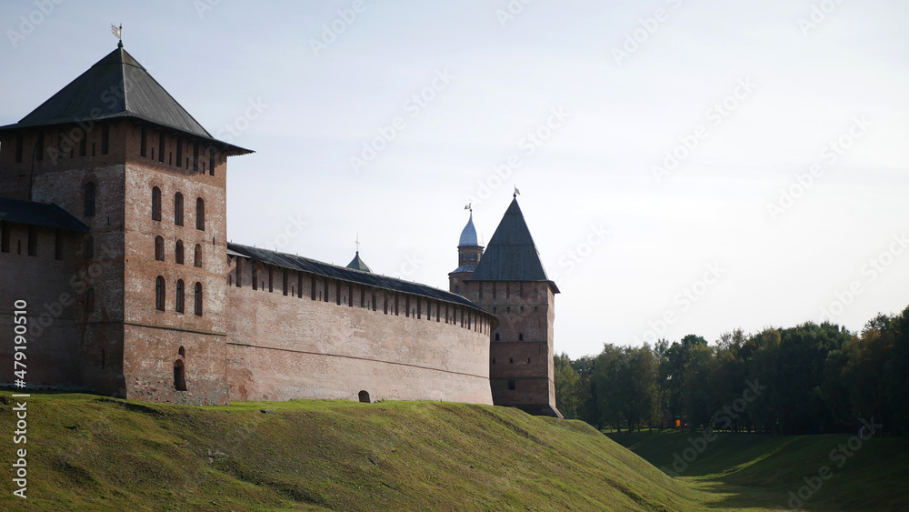 Medieval castle in Russia, The Novgorod Detinets
