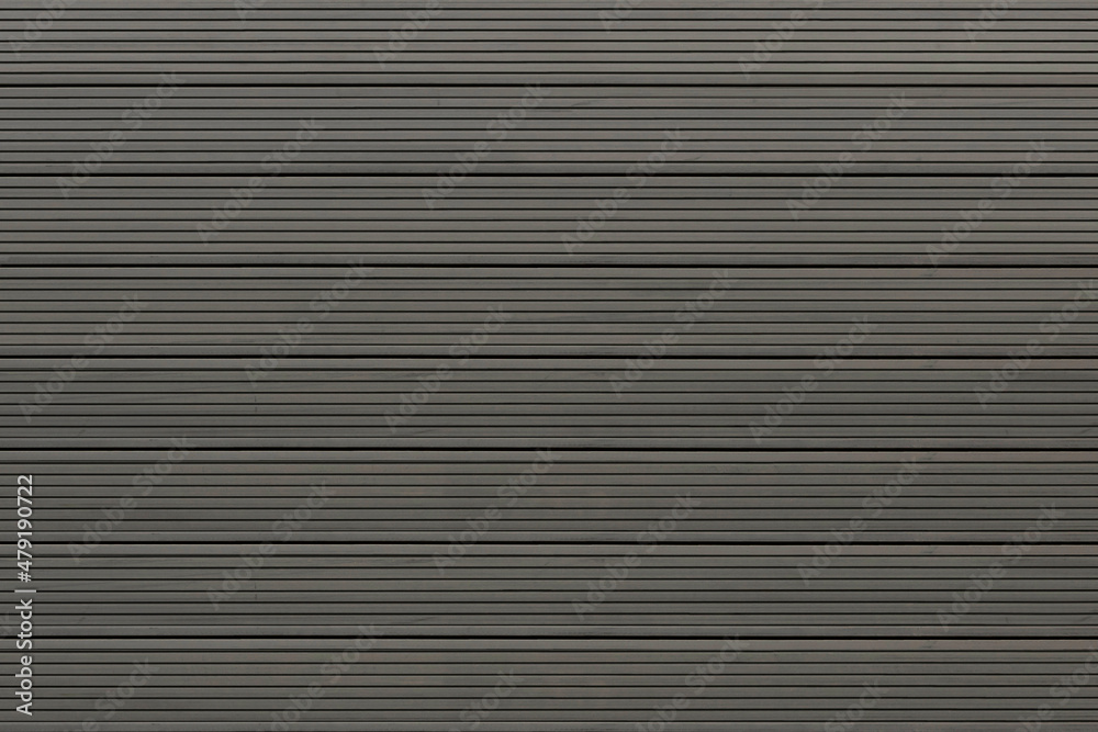 Exterior wooden decking or flooring isolated on white background