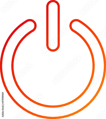 Power Button Icon Style