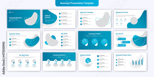 Corporate Business Powerpoint Presentation Slides Template
