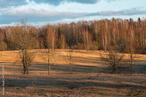 agricultural land in early spring © EriksZ