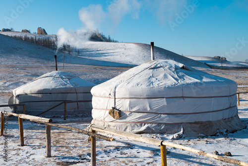 Gorkhi-Terelj National Park at Ulaanbaatar, Mongolia