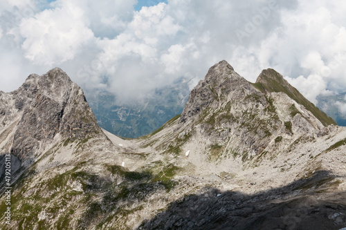 Berge, Gebirge, Alpen, Allgäu, Deutschland, Heilbronner Weg, Wanderung, wandern © Magnus