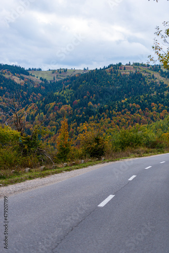 Autumn landscape in the mountains © somra