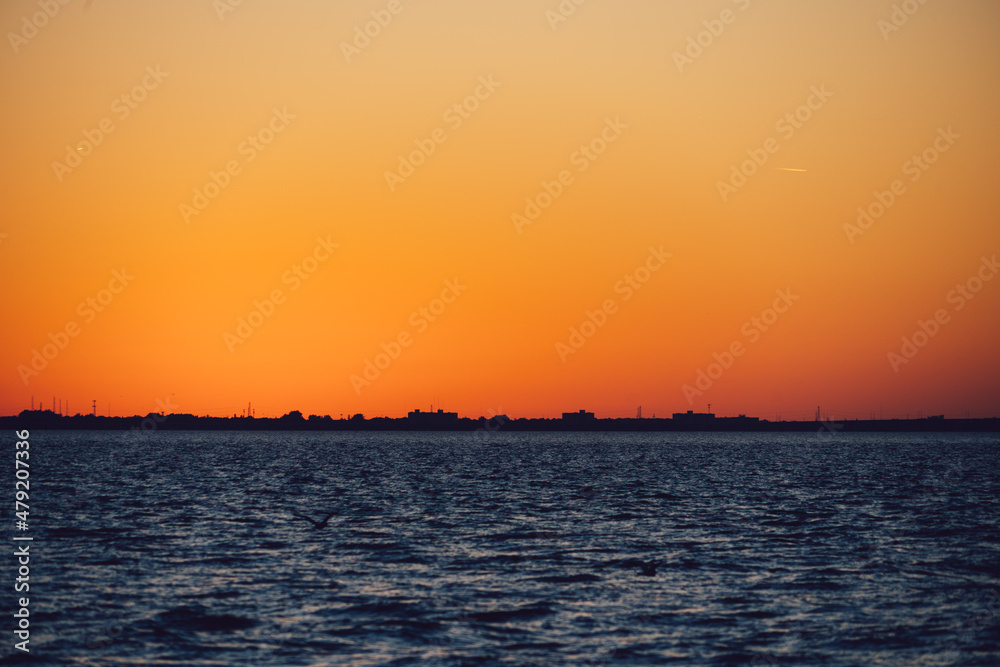 Florida Tampa bay sunset landscape