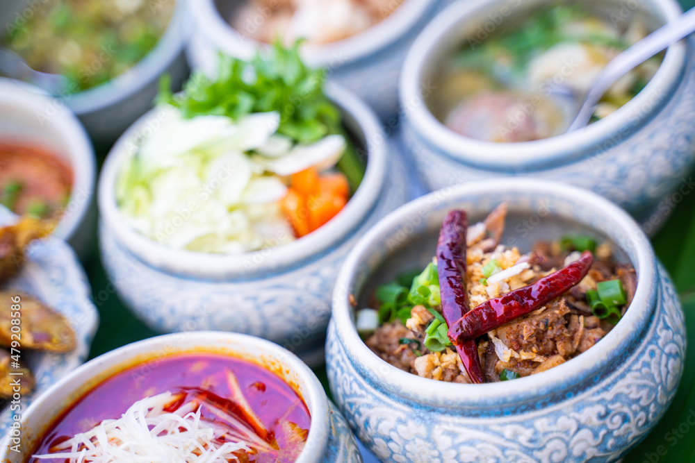 Nam Prik Num - Northern Thai Green Chilli Dip Set Nam Prik Num - Northern Thai Green Chilli Dip Set