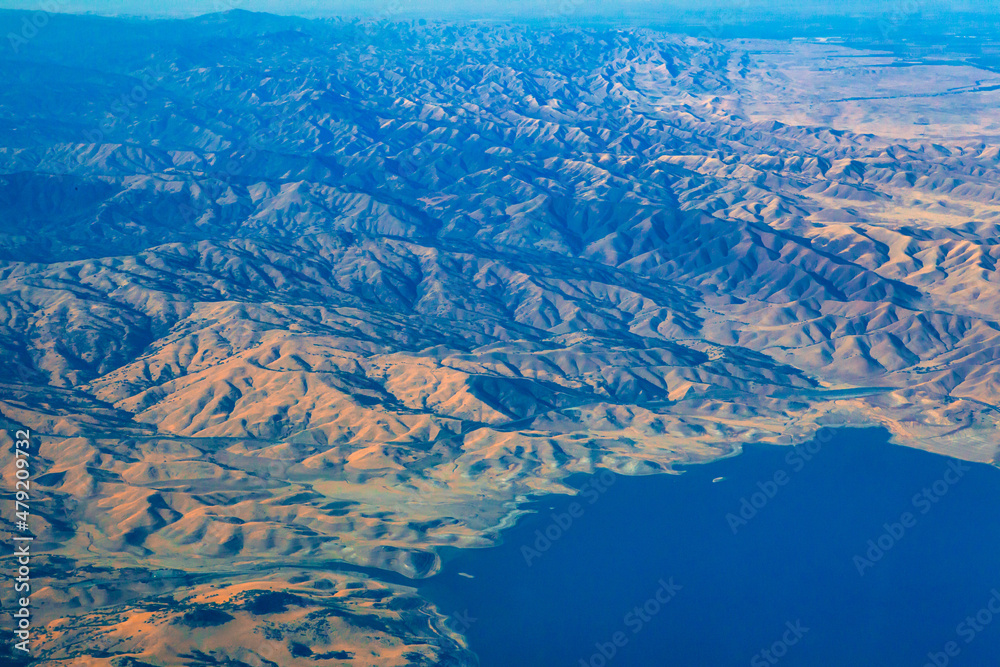 Seeing the californian landscape from above