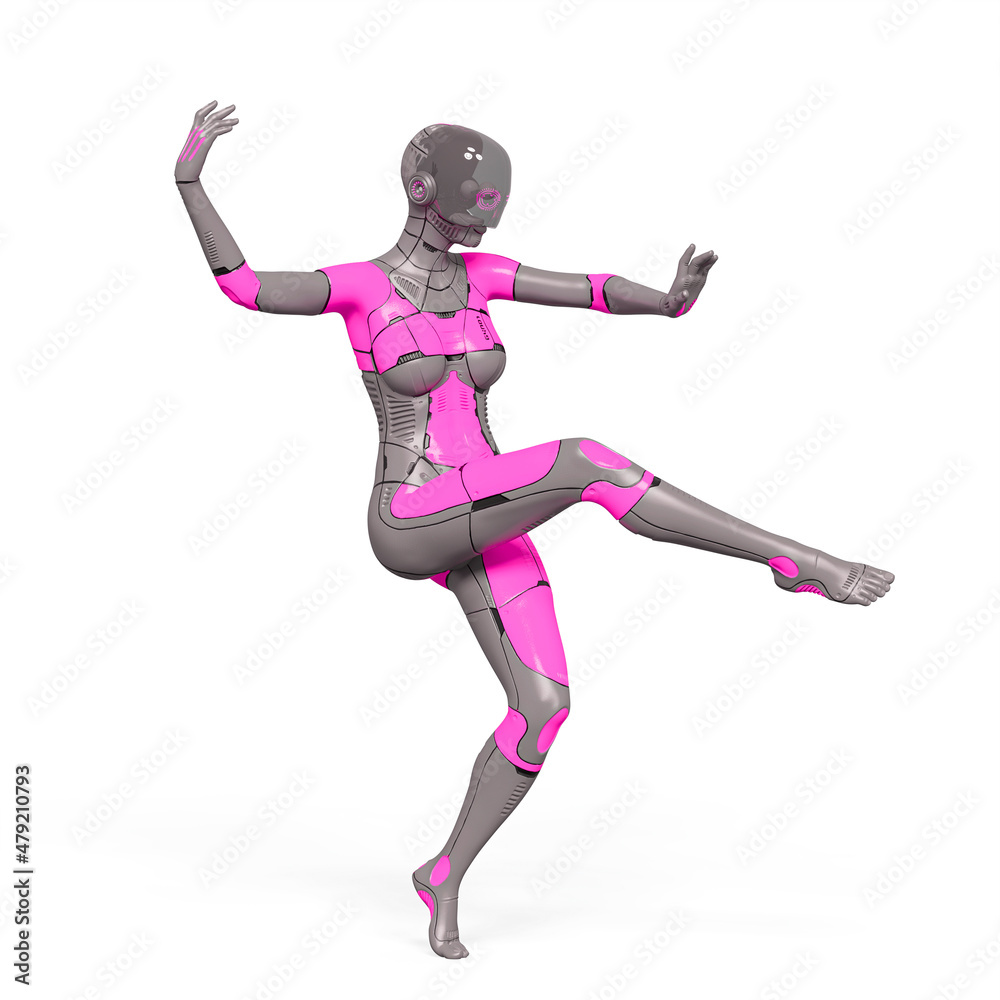 gynoid girl is doing a belly dance gynoid girl is doing a belly dance