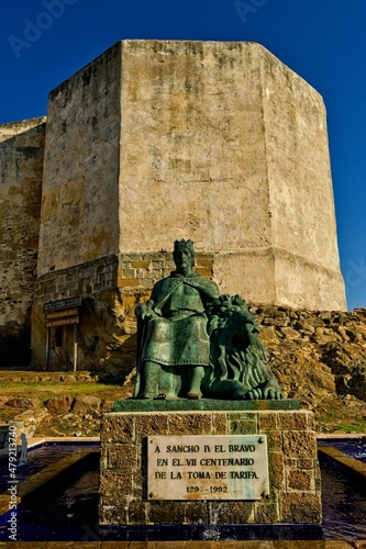 Castle of Guzman el Bueno in Tarifa de Cadiz, Andalusia photo