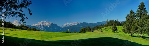 Fotografia Golfplatz am Obersalzberg bei Berchtesgaden, Bayern