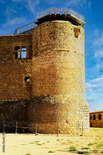 Garcimunoz fortress castle in Cuenca - Spain photo