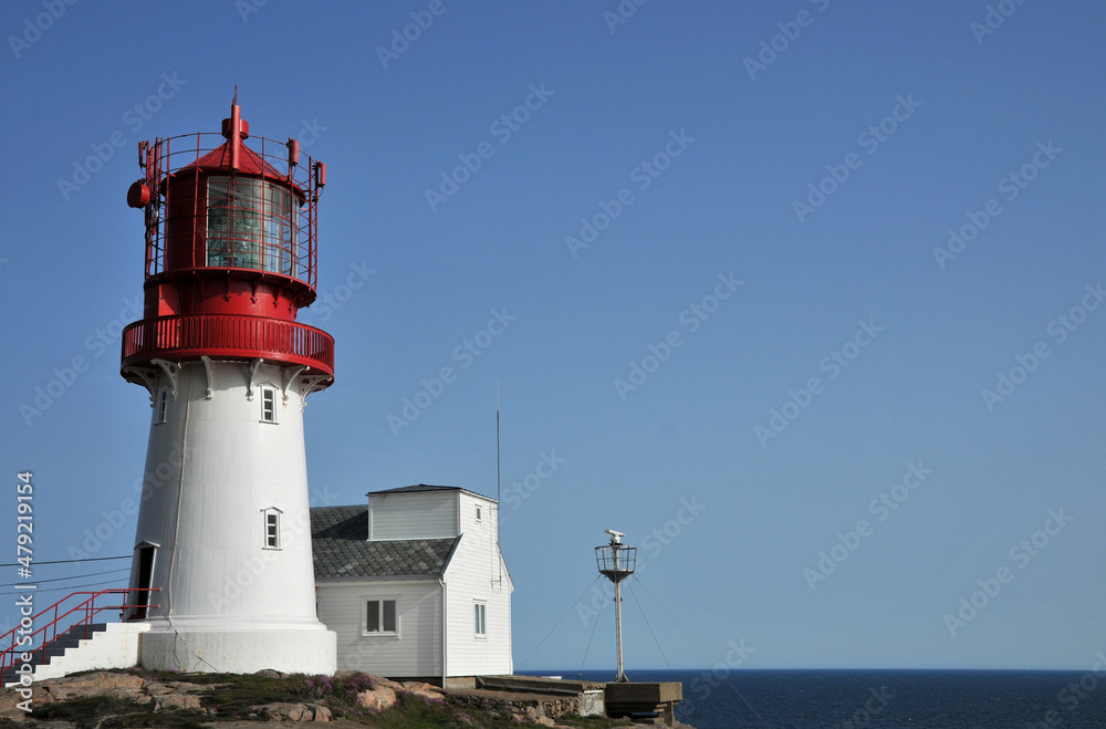 Leuchtturm Lindesnes in Norwegen 