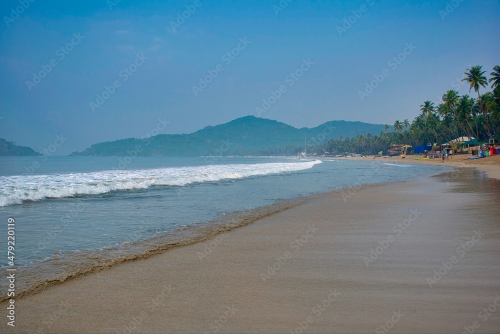 Beach in Goa, India